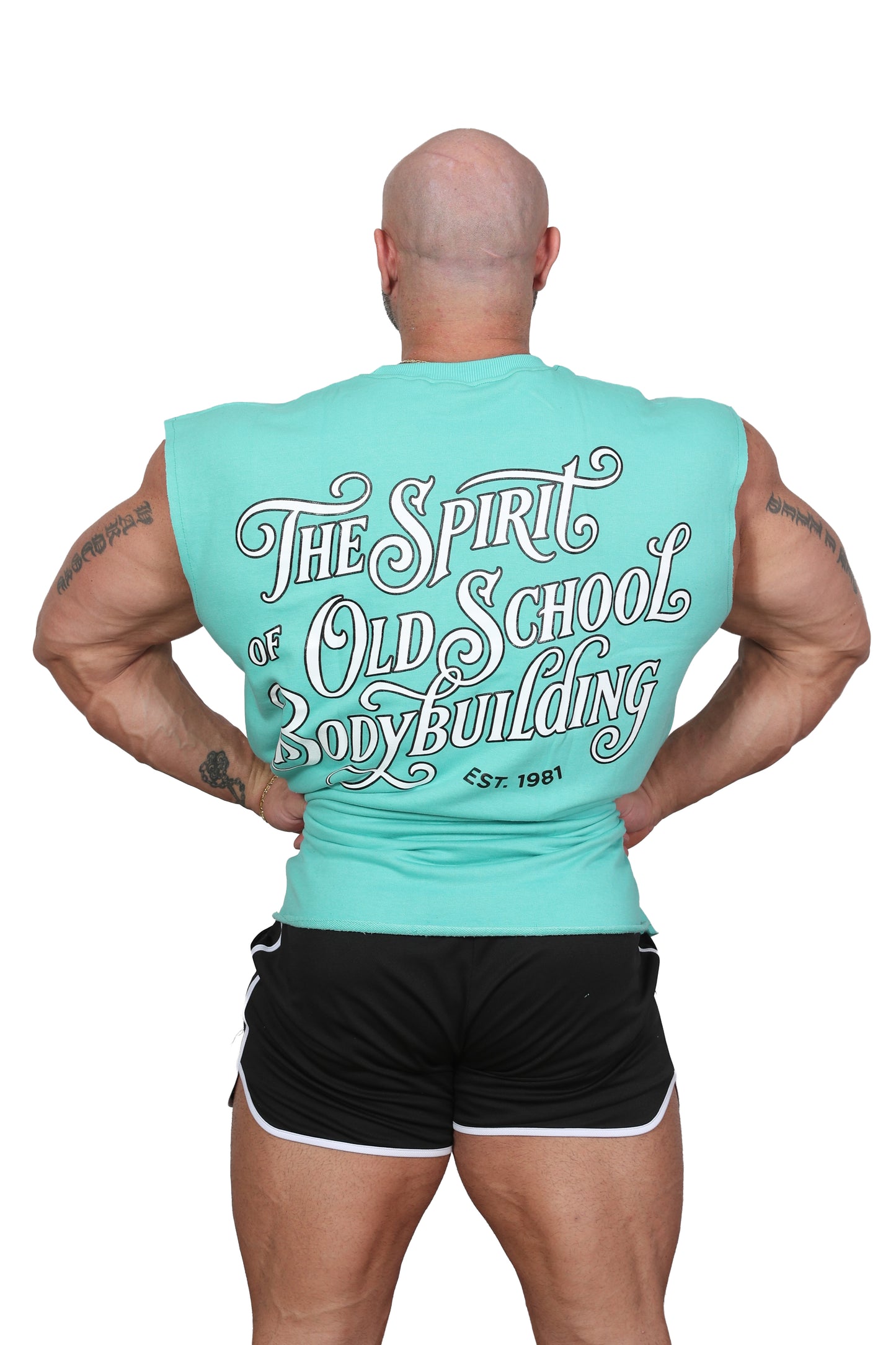 Oversize Sleeveless Calpe Spirit Shirt TÜRKIS