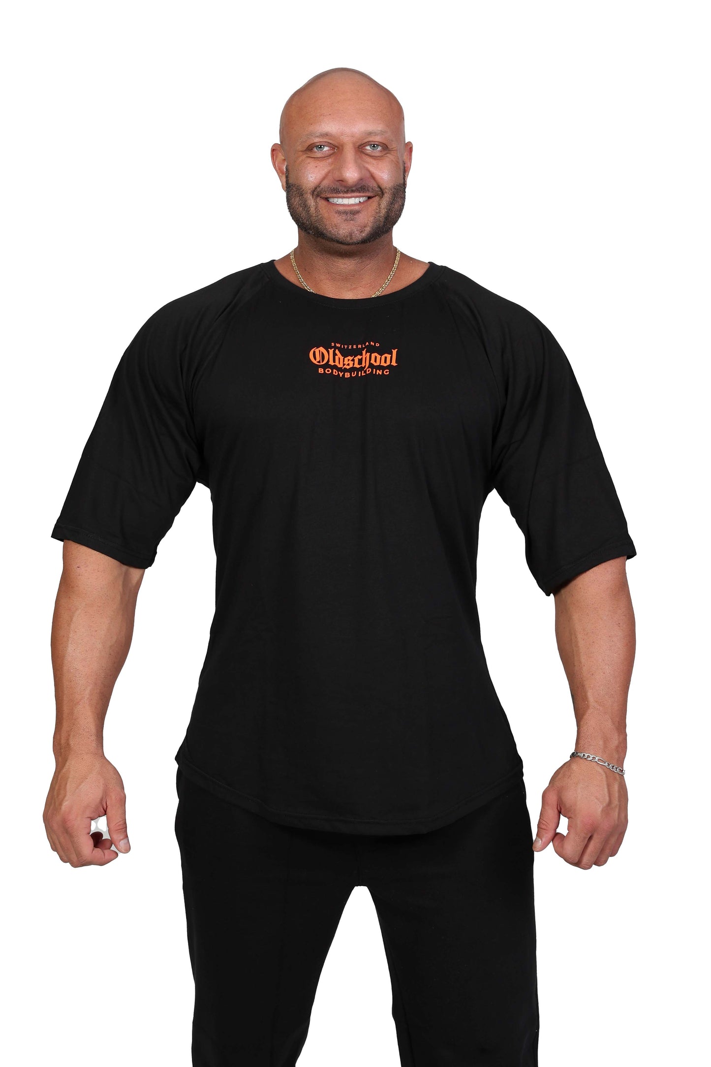 OLDSCHOOL GOKU T-SHIRT SCHWARZ/ORANGE