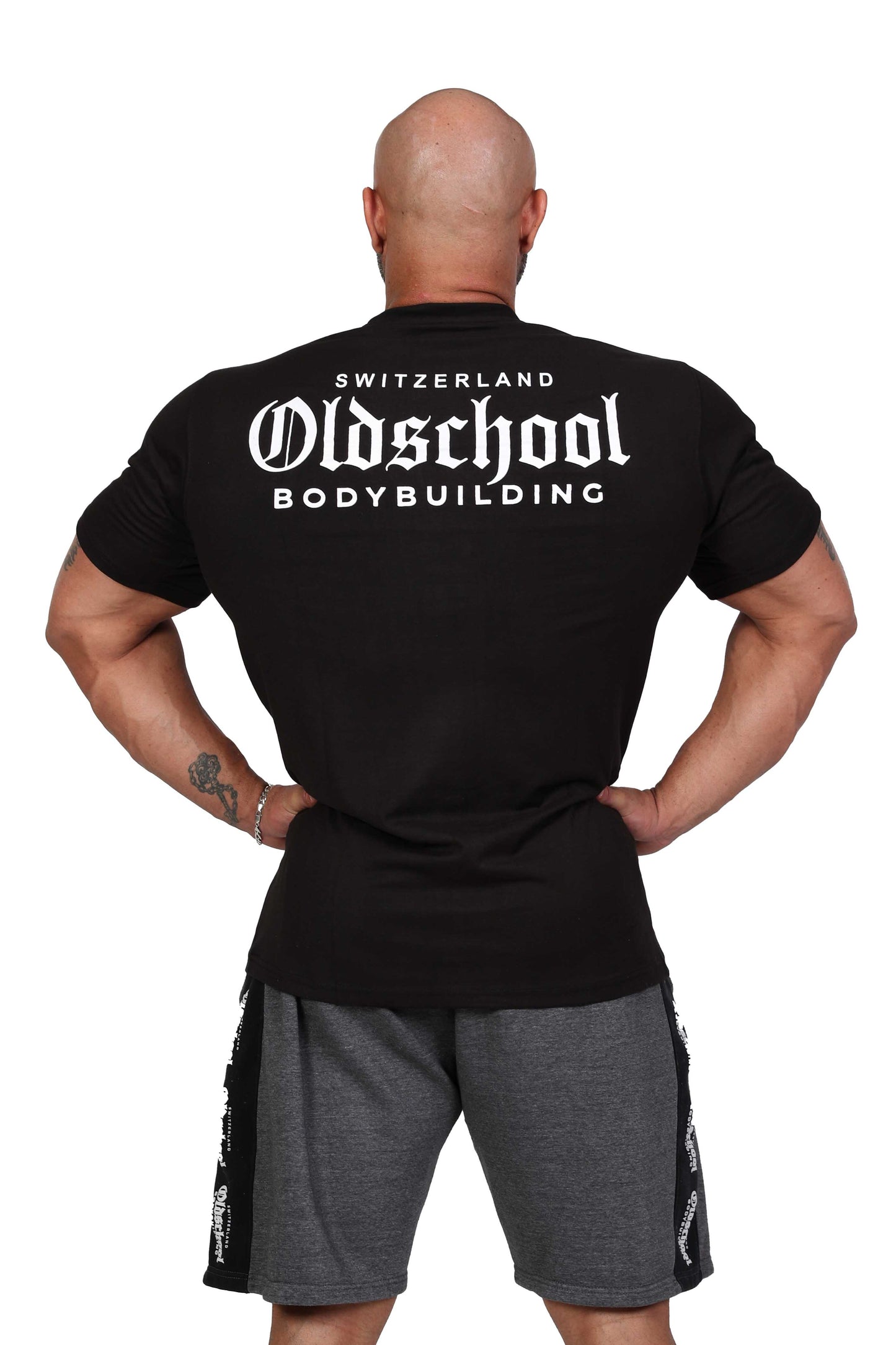 CHINON FITTED TEE SCHWARZ/WEISS
