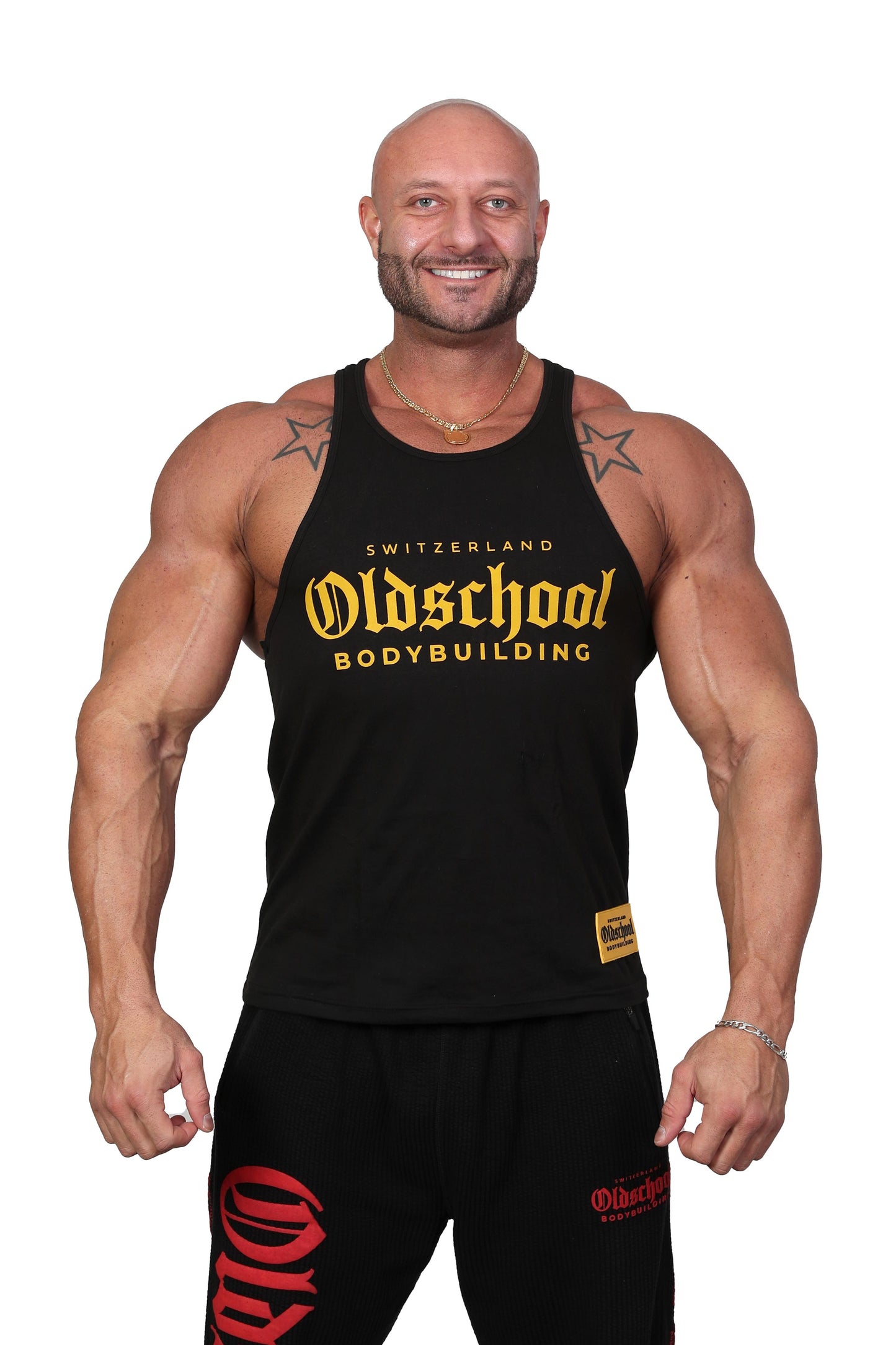 CLASSIC TANK TOP 2.0 SCHWARZ/GELB