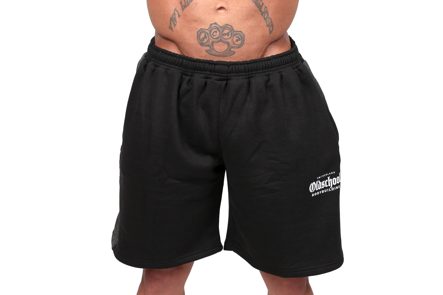 TWO TONE SHORTS SCHWARZ/GRAU