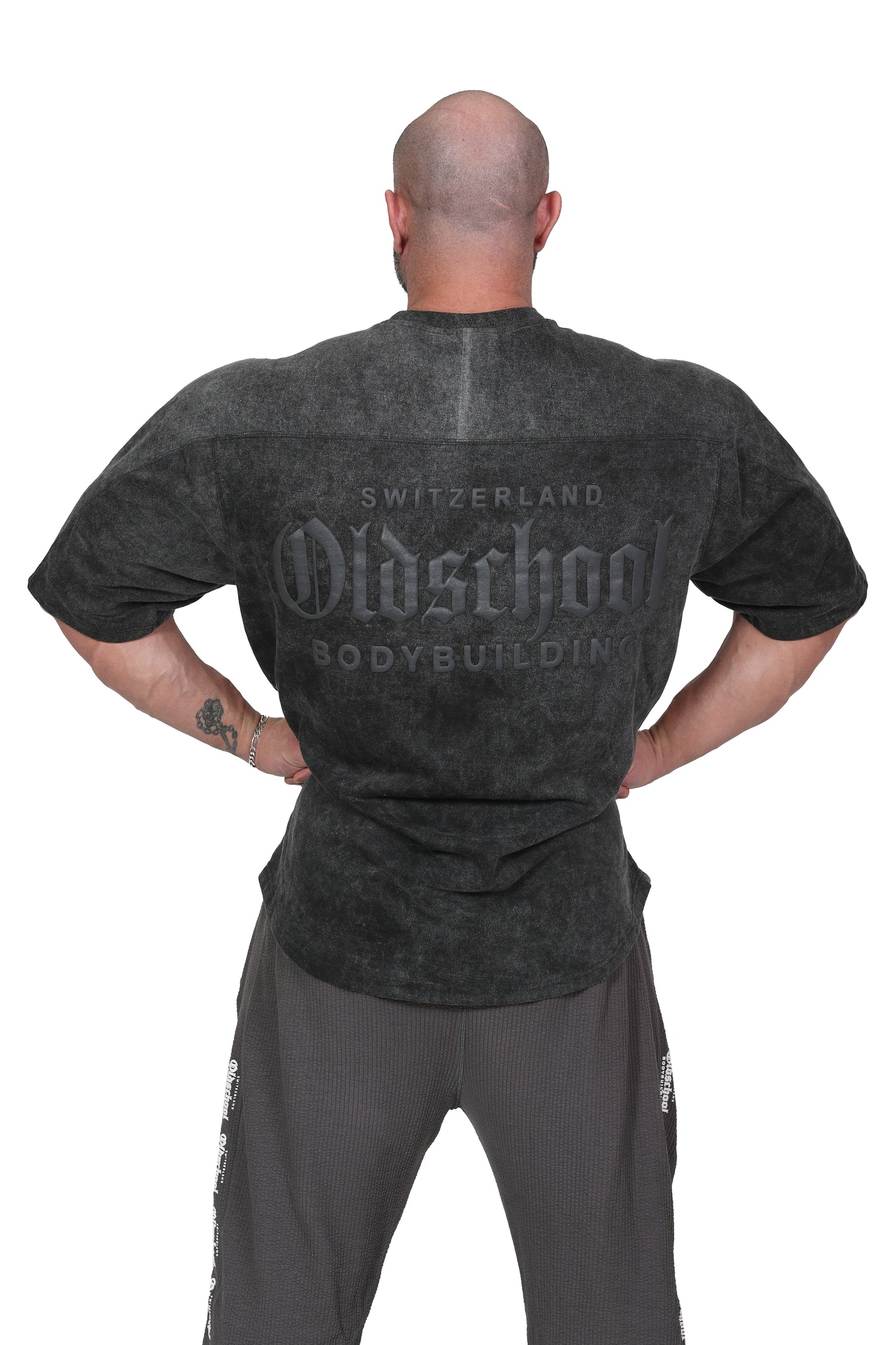 BARCELONA FIT OVERSIZED TEE WASHEDBLACK/ANTRAZIT