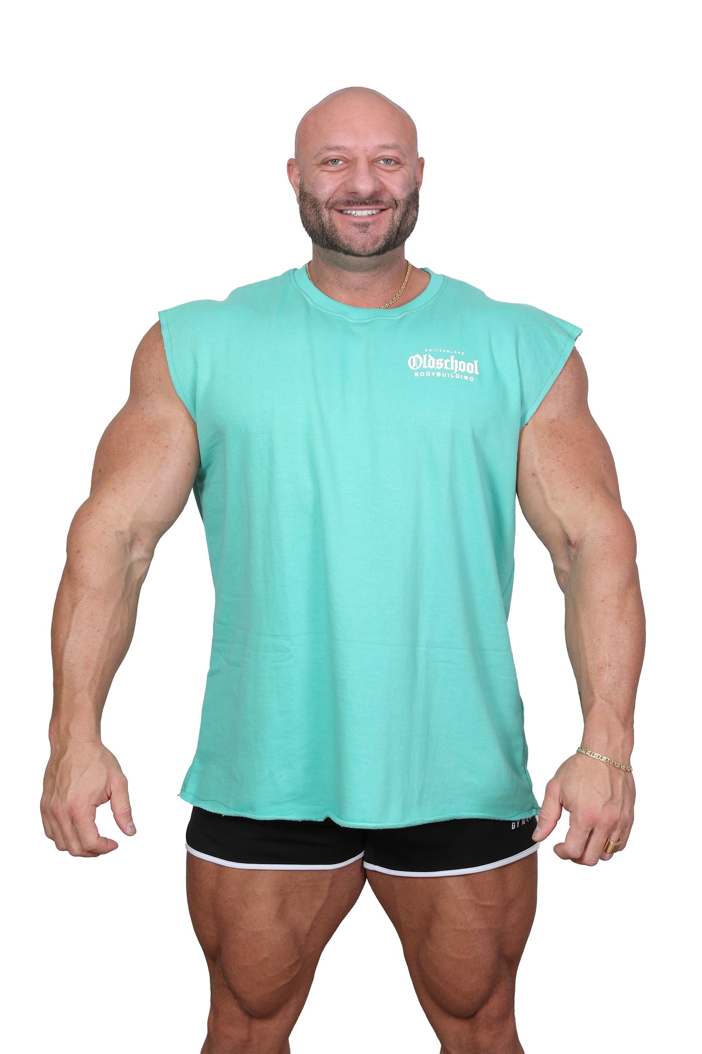Oversize Sleeveless Calpe Spirit Shirt TÜRKIS