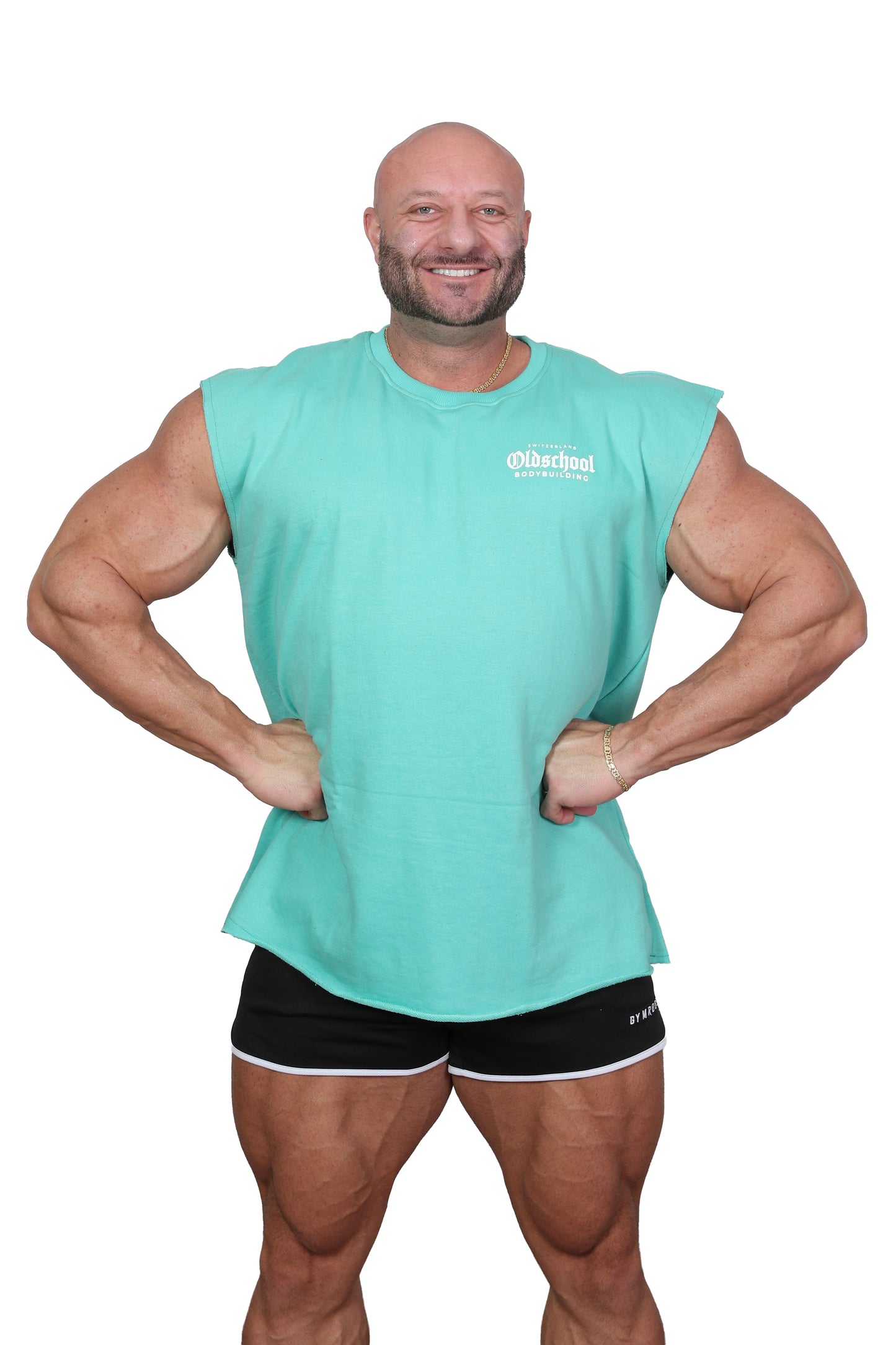 Oversize Sleeveless Calpe Spirit Shirt TÜRKIS