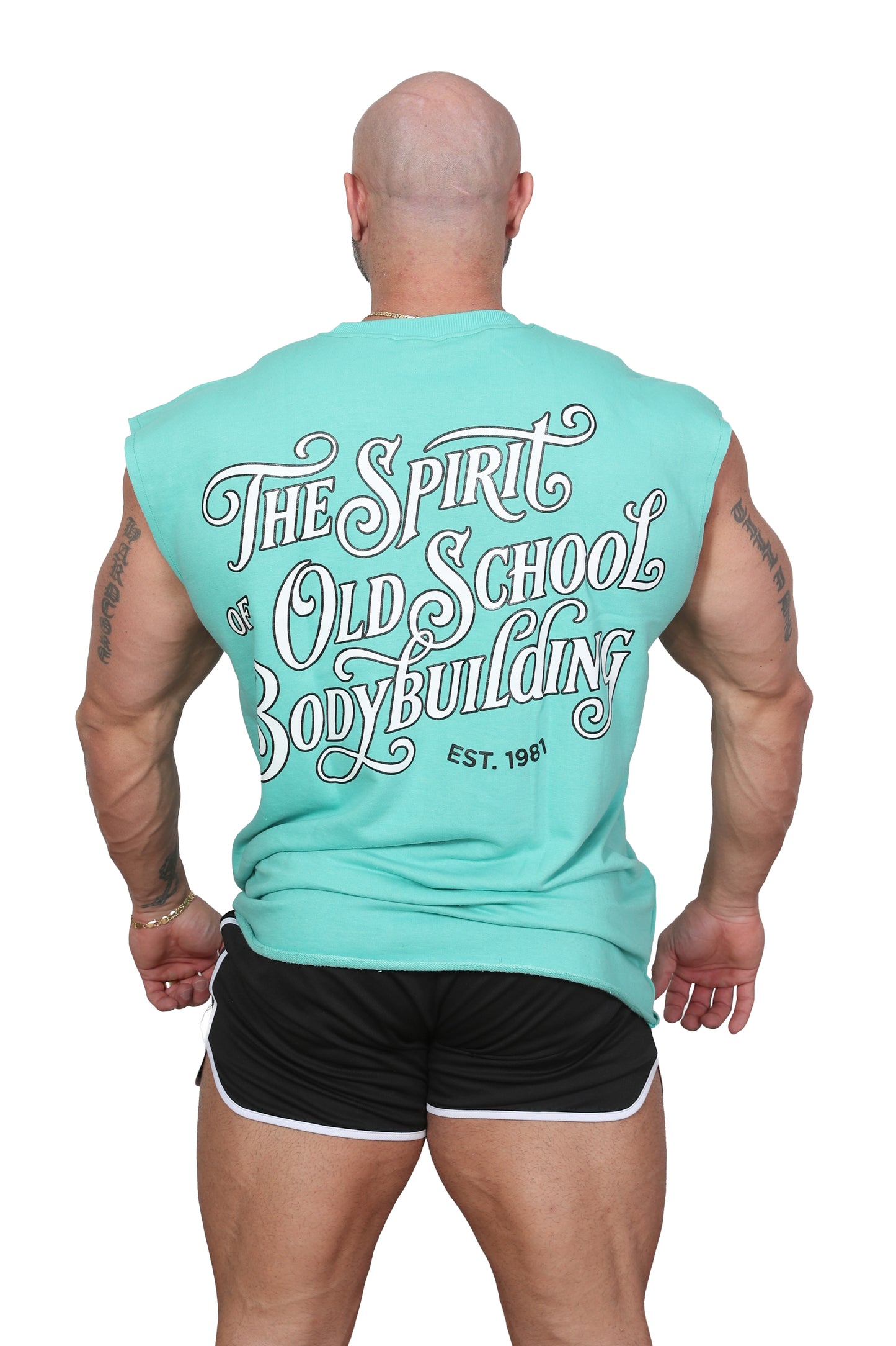 Oversize Sleeveless Calpe Spirit Shirt TÜRKIS