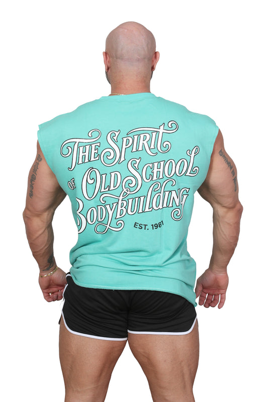 Oversize Sleeveless Calpe Spirit Shirt TÜRKIS