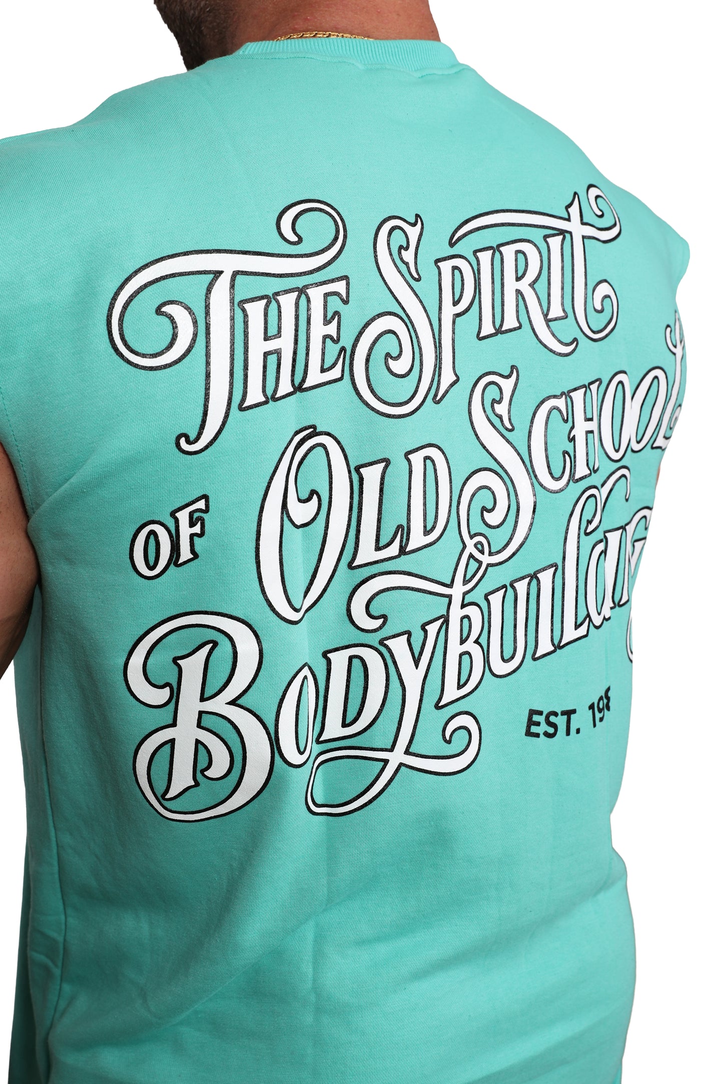 Oversize Sleeveless Calpe Spirit Shirt TÜRKIS