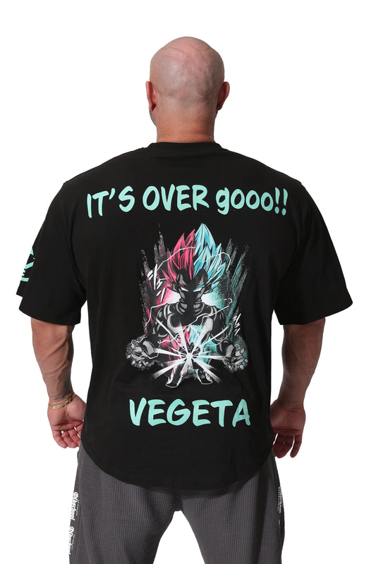 VEGETA ITS OVER OVERSIZE SHIRT SCHWARZ