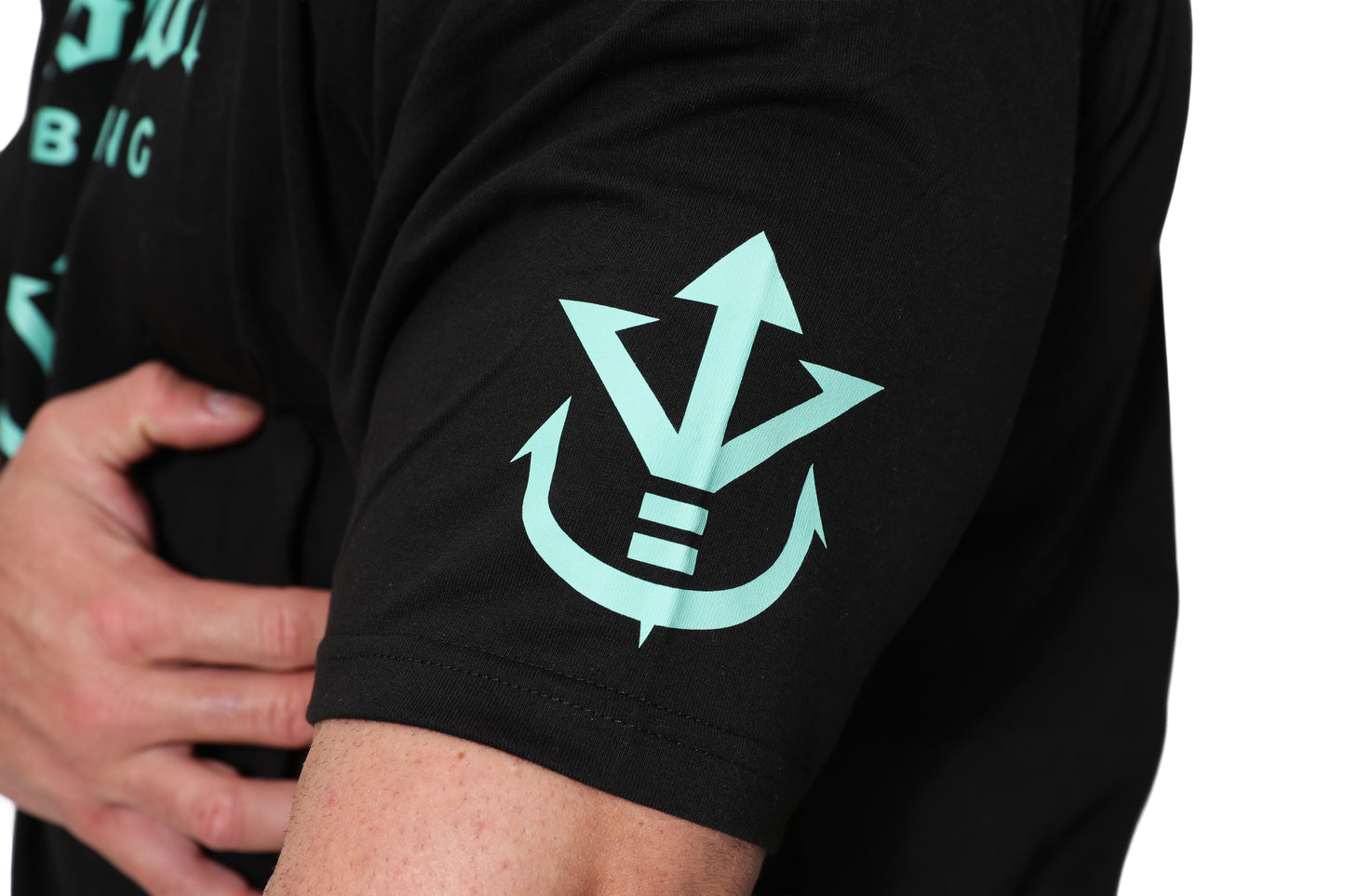 VEGETA ITS OVER OVERSIZE SHIRT SCHWARZ