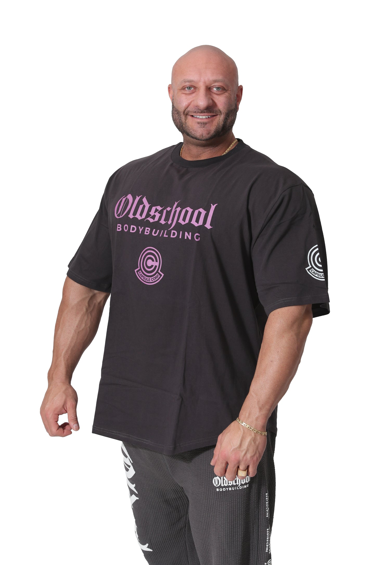 TRUNKS BOY FROM THE FUTURE OVERSIZE SHIRT ANTHRAZIT