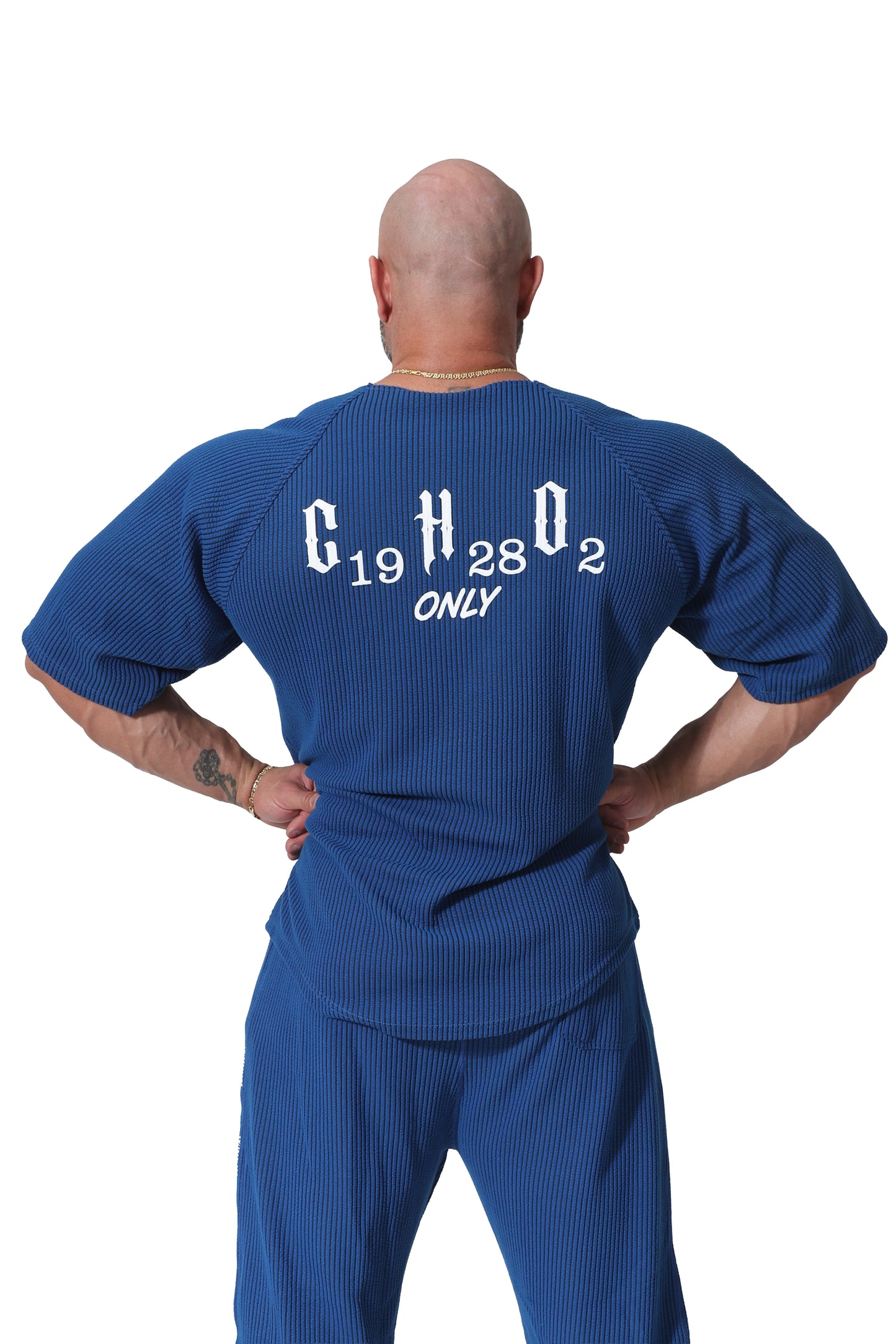 TESTO HYBRID RAG OVERSIZE SHIRT KÖNIGSBLAU